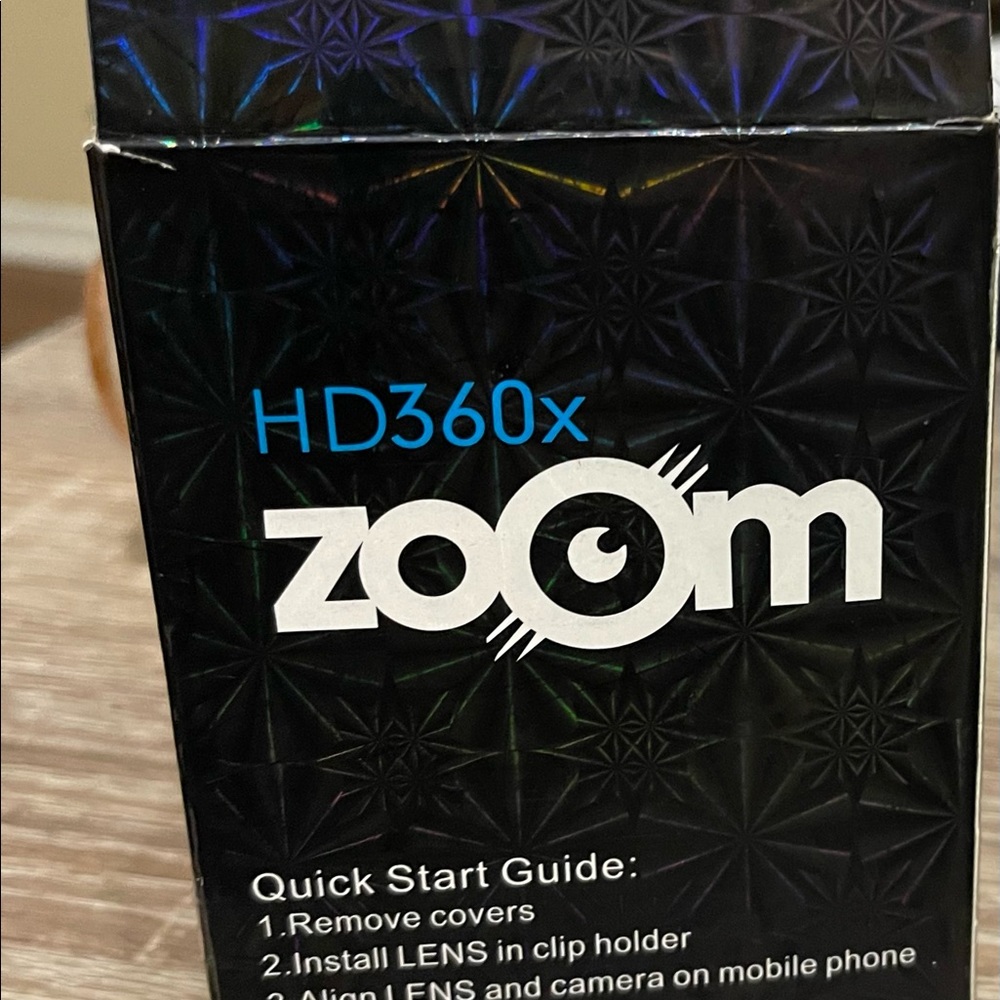 HD360x Zoom Mobile Phone Telescope